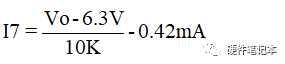 两个NPN三极管搭建的直流降压稳压电源输出电压是多少？怎么算的