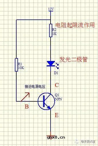 三极管的工作状态、电流关系
