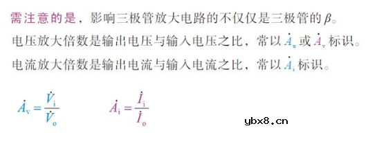 三极管放大电路的性能指标是什么？