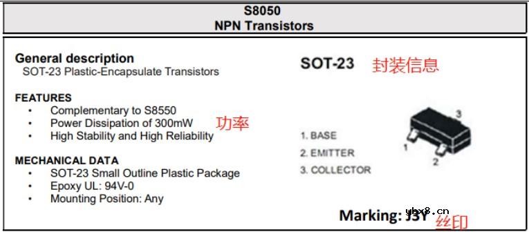 我们能从三极管技术手册了解到什么有用的信息呢？