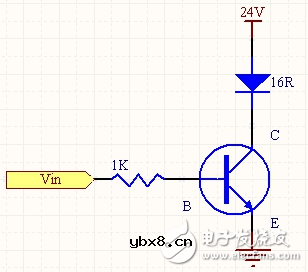 两个9014三极管简易开关电路分析