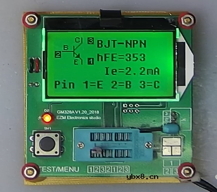 三极管的电流增益在正向与反向变化