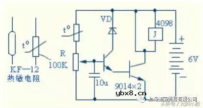 继电器的构造和工作原理 延时开关电路图讲解