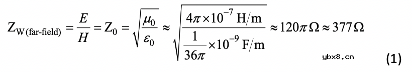 影响电源转换器在高频条件EMI特性的辐射发射