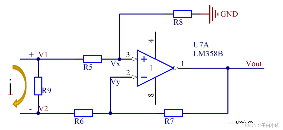 电压、电流采样电路的设计及放大倍数计算