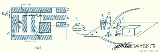 继电器的构造和工作原理 延时开关电路图讲解