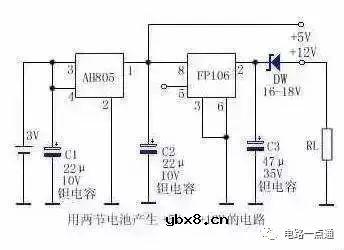 常见5种电源电路图及原理讲解