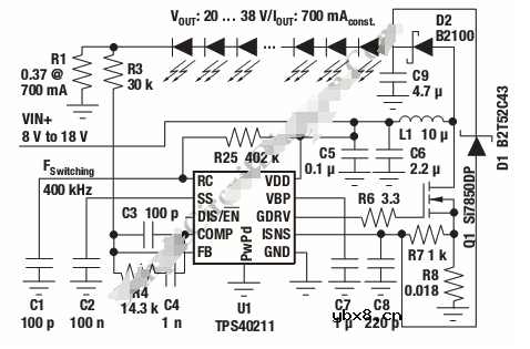 典型LED驱动器电路图分享