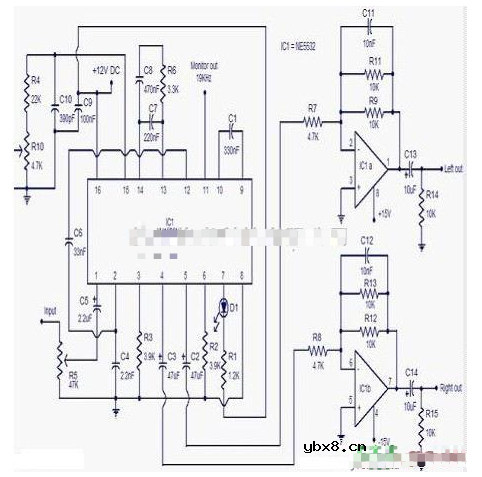 立体声解调器电路图分享