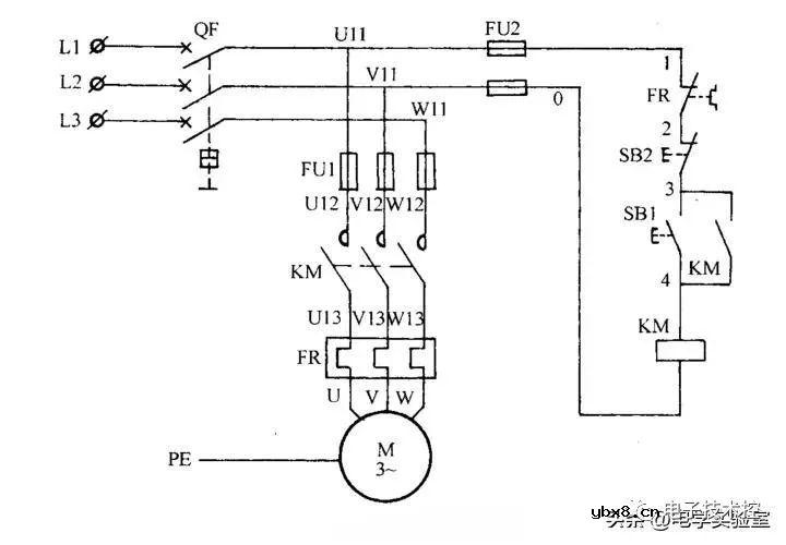 电动机控制电路图讲解 解读电动机控制电路图工作方式