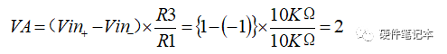 运放电路的放大倍数计算