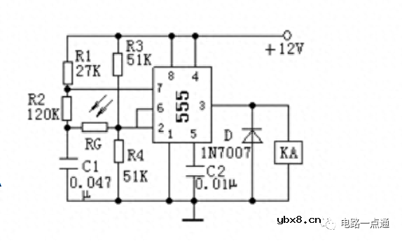 基于CD4013的声控开关电路和555时基电路的温度控制器