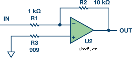 为什么说运算放大器的两个输入端应该放上相等的阻抗