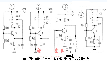 自激振荡的简单判别方法 振荡电路的条件