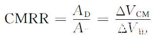 1200字彻底掌握运算放大器电路的关键参数选型计算：共模抑制比 CMRR