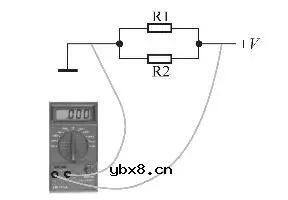 图解电阻并联电路故障分析 短路故障检测与开路故障检测