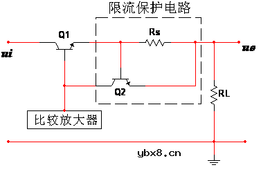 一种典型串联型晶体管稳压电路