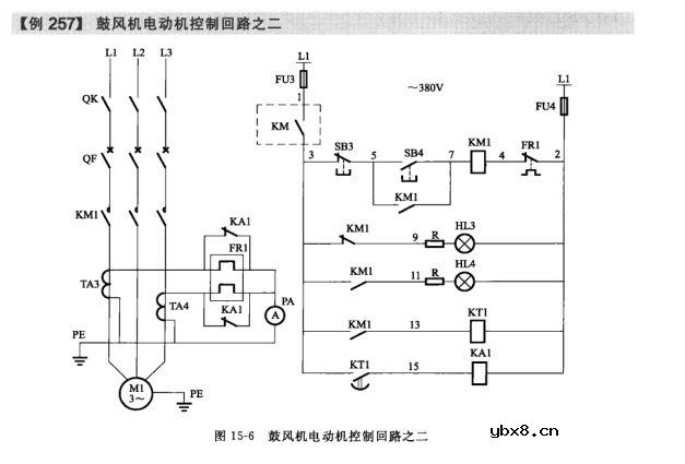 电动机控制电路图分享 电气设备控制电路图集