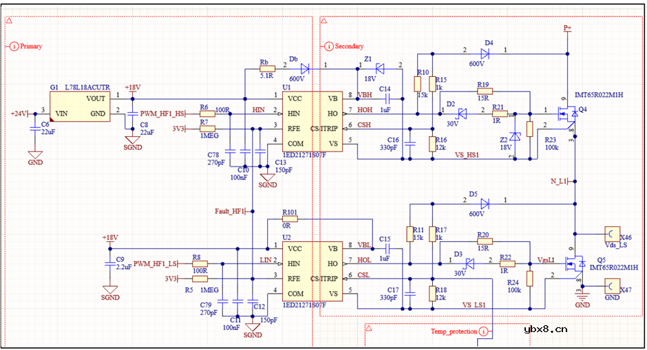 驱动电路设计（七）——自举电源在5kW交错调制图腾柱PFC应用