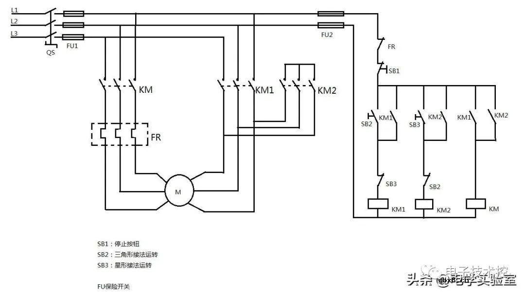 电动机控制电路图讲解 解读电动机控制电路图工作方式