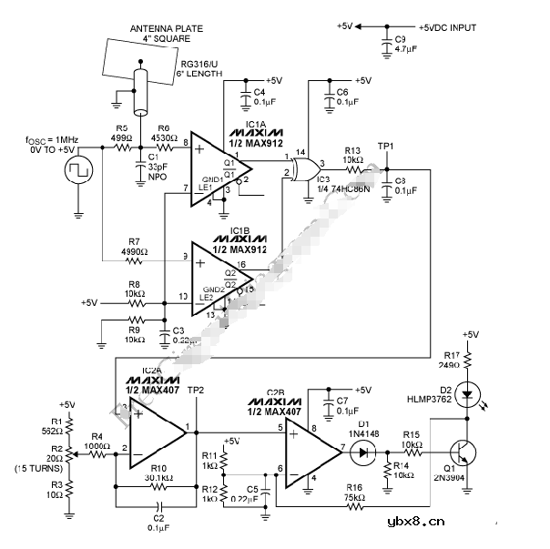 检测器电路图分享