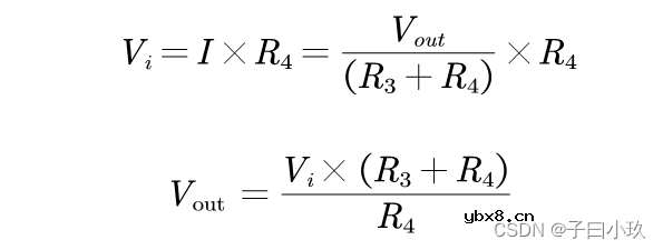 电压、电流采样电路的设计及放大倍数计算