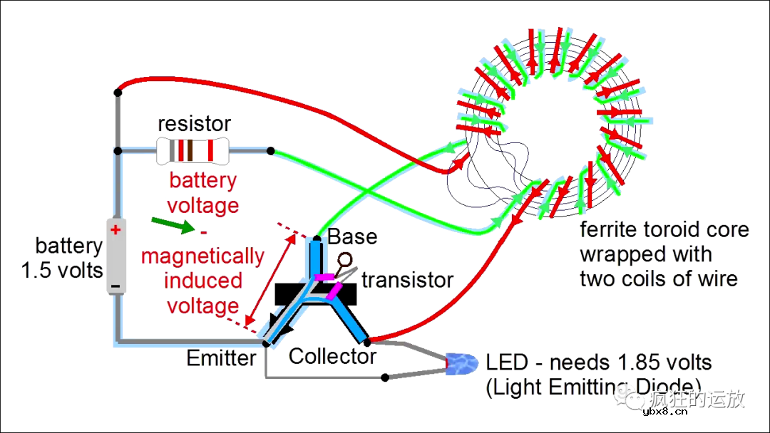 一个神奇的振荡升压电路—焦耳小偷电路概述