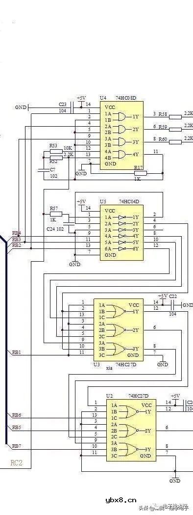 电动车控制器电路原理图讲解分析