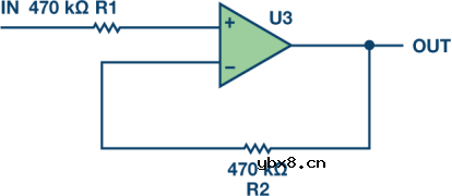 为什么说运算放大器的两个输入端应该放上相等的阻抗