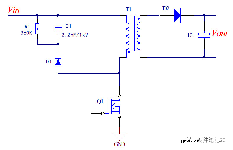 详解RCD钳位电路