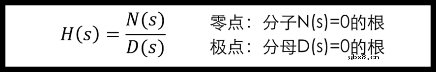 电路中的零极点如何能直接看出来呢？