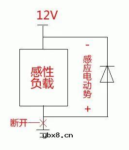 继电器为什么两端要并联二极管？