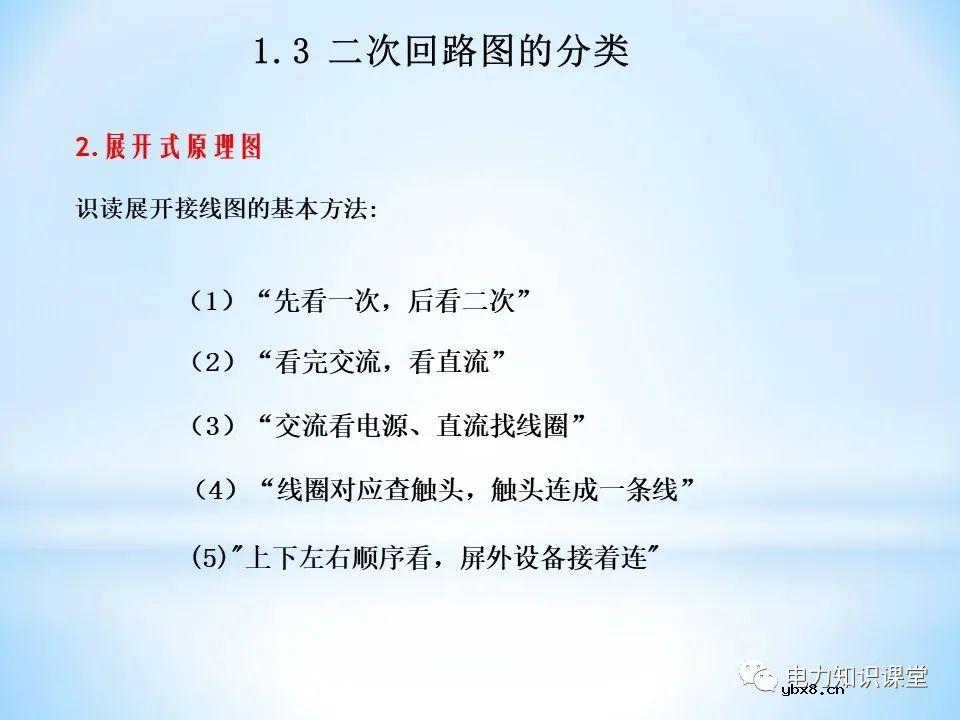 二次回路基本知识分解