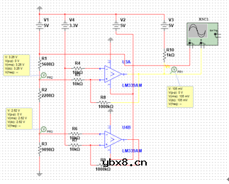 迟滞比较器电路结构图及电路分析