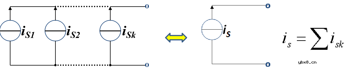 理想电源的串并联电路分析