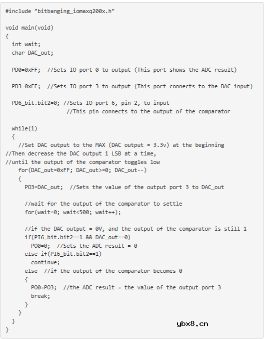 利用微控制器、运算放大器和电阻实现ADC