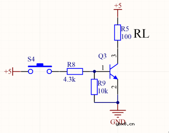 看下三极管的应用电路