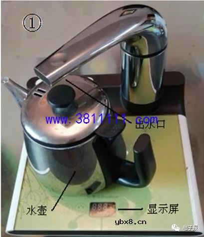 荣事达茶吧机不上水故障检修1例 