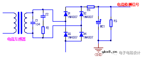 电流互感器在电磁炉电流检测的应用 