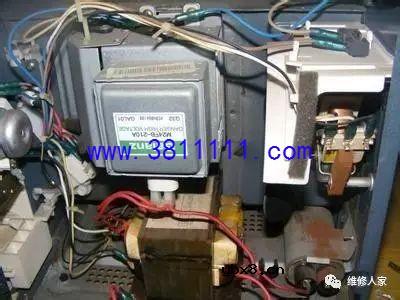 图解微波妒快速维修方法及维修案例分享 