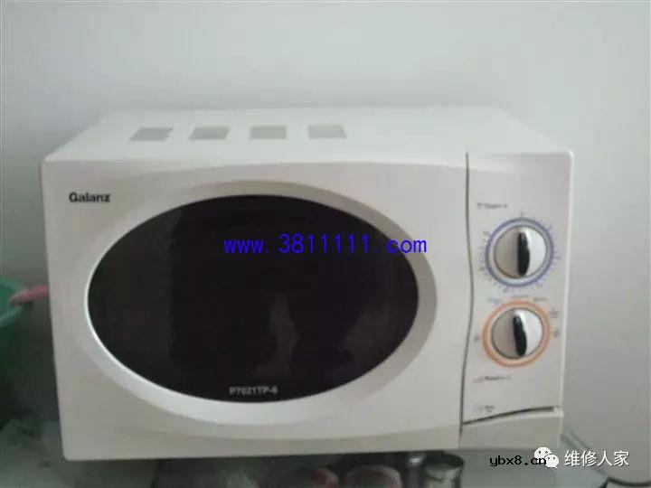 图解微波妒快速维修方法及维修案例分享 