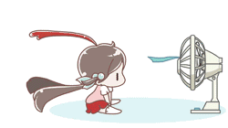 可便携式循环扇，只需3分钟，爽到不想开空调！ 