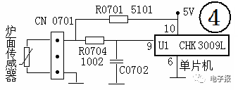美的C21-KT2115电磁炉代码E2并非传感器故障 