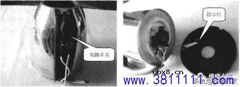 常见电热水壶的内部结构及电路原理。 