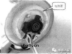 常见电热水壶的内部结构及电路原理。 