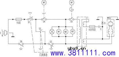 微波炉原理和维修(含电路图) 