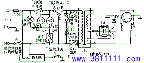 微波炉原理和维修(含电路图) 