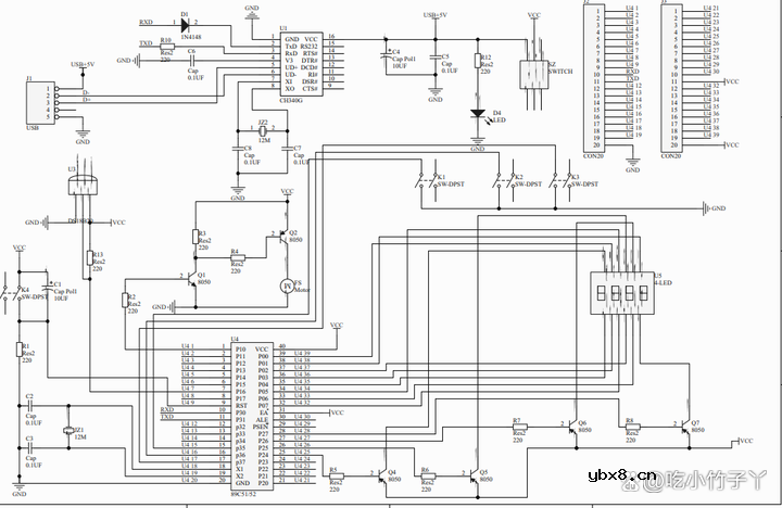基于STC89C51单片机的温控风扇设计方案
