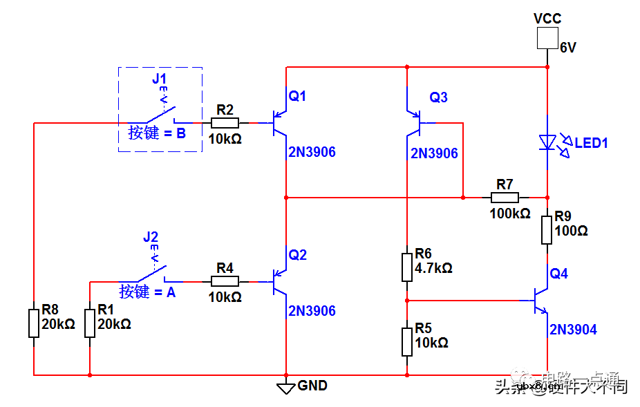 触摸开关电路原理图讲解 基于三极管的触摸开关电路设计 触摸开关电路原理图讲解 基于三极管的触摸开关电路设计