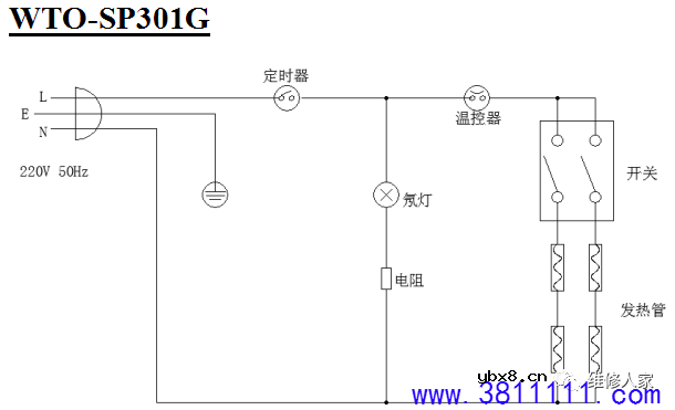 惠而浦蒸汽电烤箱维修技术手册 